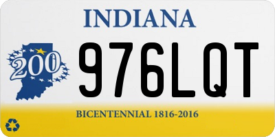 IN license plate 976LQT