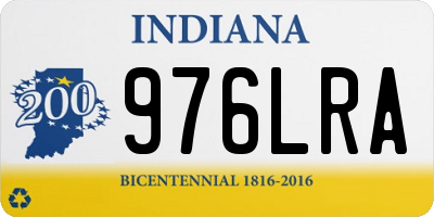 IN license plate 976LRA
