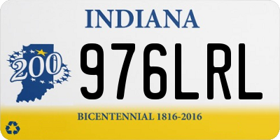 IN license plate 976LRL
