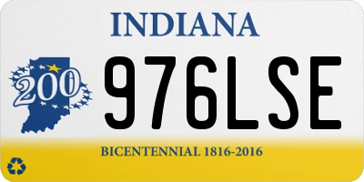 IN license plate 976LSE