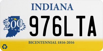 IN license plate 976LTA