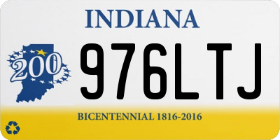IN license plate 976LTJ