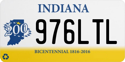 IN license plate 976LTL
