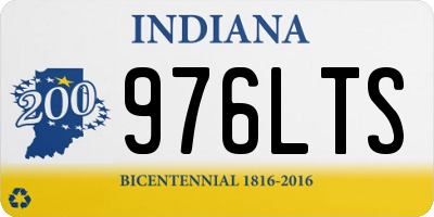 IN license plate 976LTS