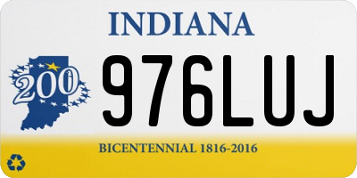 IN license plate 976LUJ
