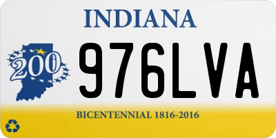 IN license plate 976LVA