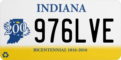 IN license plate 976LVE