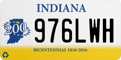 IN license plate 976LWH