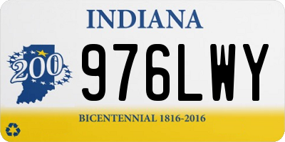 IN license plate 976LWY