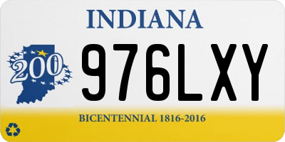 IN license plate 976LXY