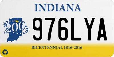 IN license plate 976LYA