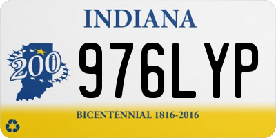 IN license plate 976LYP