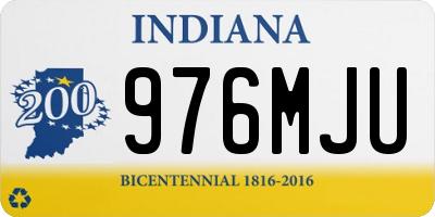 IN license plate 976MJU