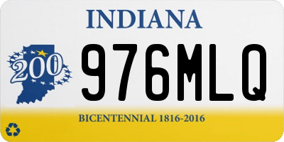 IN license plate 976MLQ