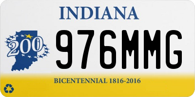 IN license plate 976MMG