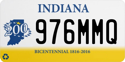 IN license plate 976MMQ