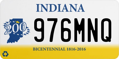IN license plate 976MNQ