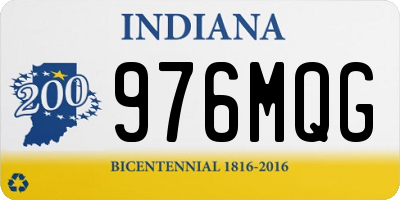 IN license plate 976MQG