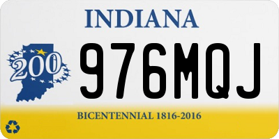 IN license plate 976MQJ