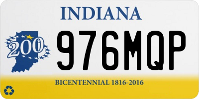 IN license plate 976MQP