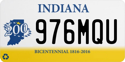 IN license plate 976MQU