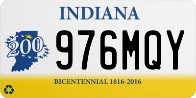 IN license plate 976MQY