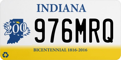 IN license plate 976MRQ