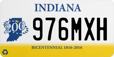 IN license plate 976MXH