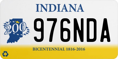 IN license plate 976NDA