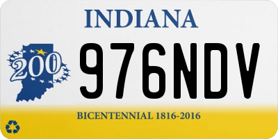 IN license plate 976NDV