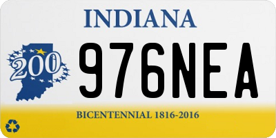IN license plate 976NEA