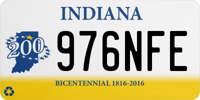 IN license plate 976NFE
