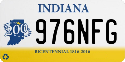 IN license plate 976NFG