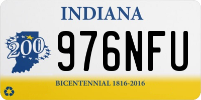 IN license plate 976NFU