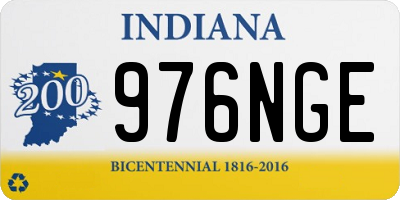 IN license plate 976NGE