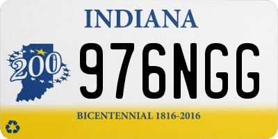 IN license plate 976NGG
