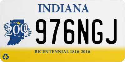 IN license plate 976NGJ