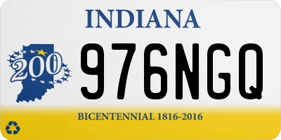 IN license plate 976NGQ