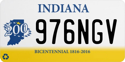 IN license plate 976NGV
