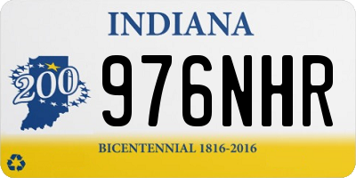 IN license plate 976NHR