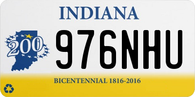 IN license plate 976NHU