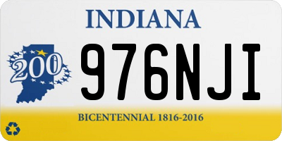 IN license plate 976NJI