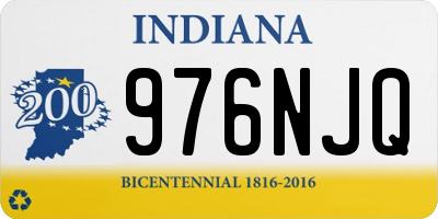 IN license plate 976NJQ
