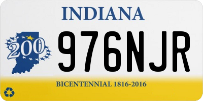 IN license plate 976NJR