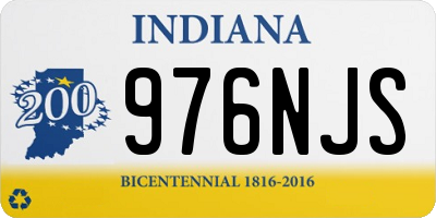 IN license plate 976NJS