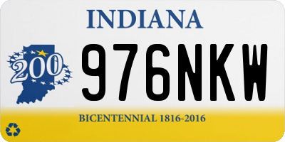 IN license plate 976NKW