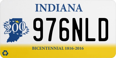 IN license plate 976NLD