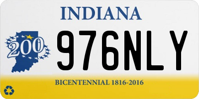 IN license plate 976NLY