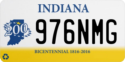 IN license plate 976NMG