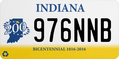 IN license plate 976NNB
